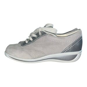 Women’s Ara soft Luftpolster sneakers leather gray size : 5 very good condition